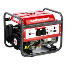 Генератор бензиновый LK 1500, 1.2 кВт, 230 В, бак 6 л, ручной старт Kronwerk 94649